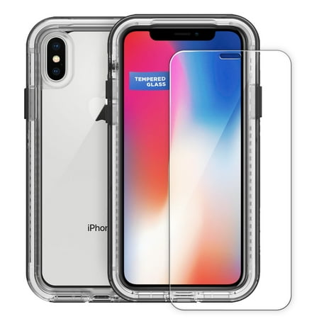 Tempered Glass Screen Protector for Lifeproof Next Case - iPhone X