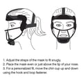 thumbnail image 3 of CHAMPRO The Grill Defensive Fielders Steel Mask, 3 of 7