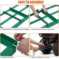 thumbnail image 3 of 76" Driveway Drag Grader - Green Alloy Steel Landscape Rake for Efficient ATV/UTV/Tractor Leveling, 3 of 6
