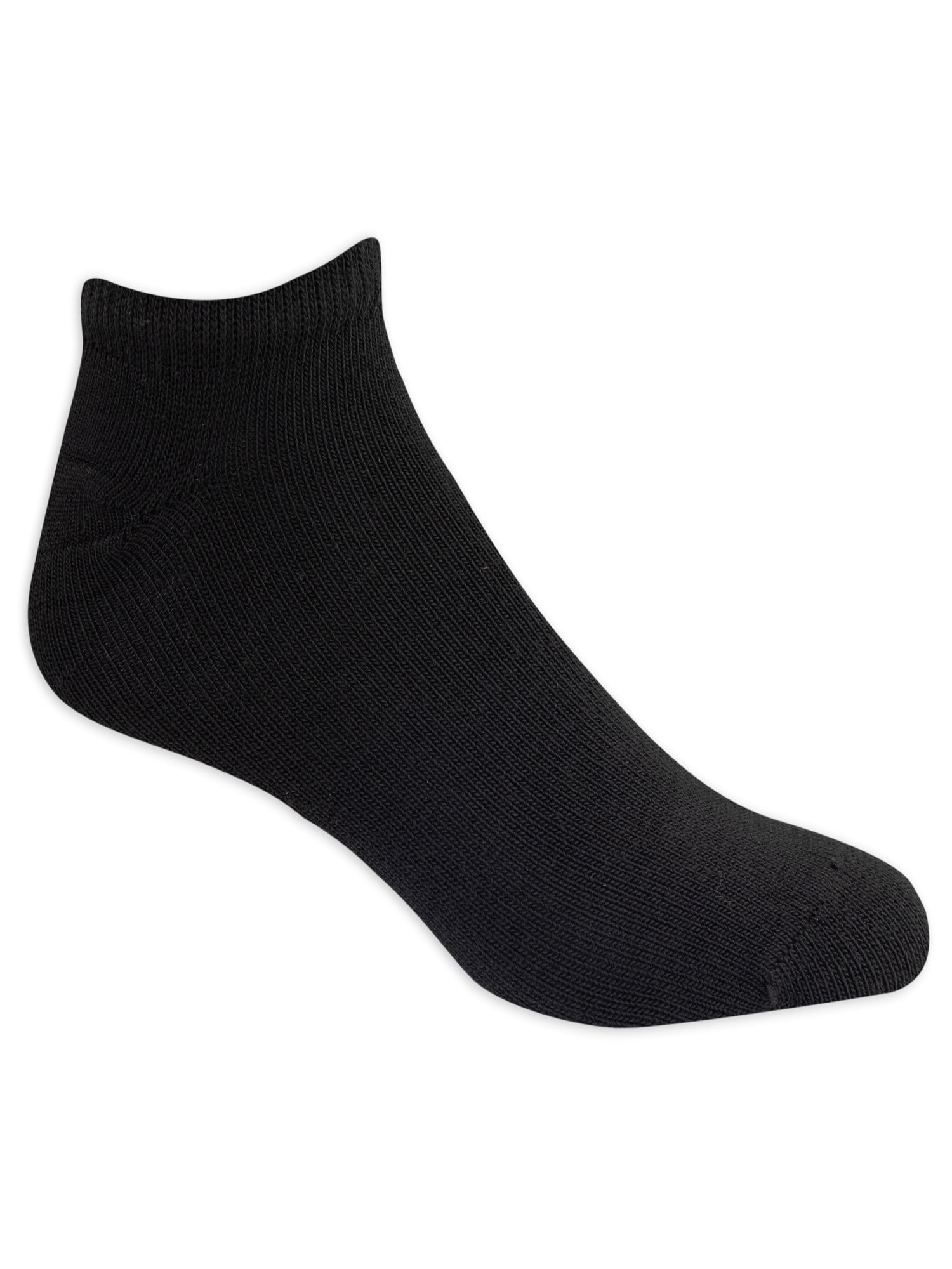 Athletic Works Men's Lightweight No Show Socks, 12-Pack, Moisture-Wicking, Lightweight Fabric, Fits Shoe Sizes 6-12