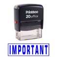 thumbnail image 1 of Printtoo IMPORTANT Self Inking Rubber Stamp Office Stationary Stamp-Blue, 1 of 1