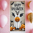 thumbnail image 5 of Decorative Design Happy Halloween Banner Animal Theme Pumpkin Decor Ghost Costume Bat Decoration for Halloween Party Indoor Decoration Outdoor Celebration, 5 of 9