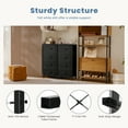 thumbnail image 4 of TINKLE WELL 4-Drawer Dresser for Bedroom, Drawer Dresser Organizer Storage Drawers Fabric Storage Tower, 4 of 7