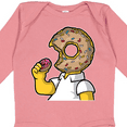 thumbnail image 4 of Inktastic I Like Donuts Boys or Girls Long Sleeve Baby Bodysuit, 4 of 5