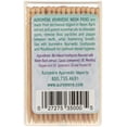 thumbnail image 2 of Auromere Ayurvedic Neem Toothpicks - Vegan, Natural, Non GMO, Made from Birchwood (100 Count) (1 Pack), 2 of 4