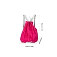 thumbnail image 3 of TTJ Foldable Backpack Lightweight Packable Zippered Sack for Gym Travel Sports Daily Use Durable Water-Resistant Nylon Foldable Daypack with Pockets Multi-Color Options for Men and Women, 3 of 7