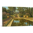 thumbnail image 1 of ARTCANVAS Garden Fleuri Nice Canvas Art Print by Ivan Fedorovich Choultse - Size: 12" x 8" (0.75" Deep), 1 of 9