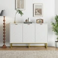 thumbnail image 2 of GloryStar Buffet Moderne de 31,5 Po, Armoire de Rangement en Bois avec Tablette Réglable, Crédence d'Accent pour l'Entrée Ou le Salon, 2 of 8