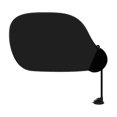 thumbnail image 1 of PVC Laptop Sun Visor - 58x36cm, Bendable Bracket, Suction Cup, for Outdoor Work/Reducing Glare, 1 of 8