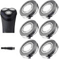 thumbnail image 1 of SH30 Replacement Heads Blades Fit for Philips Series 3000, 2000, 1000 Shavers and S738 Click and Style, 1 of 5