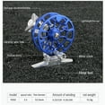 Metal Ice Fishing Reel Freshwater Fish Line Front Wheel for Carp