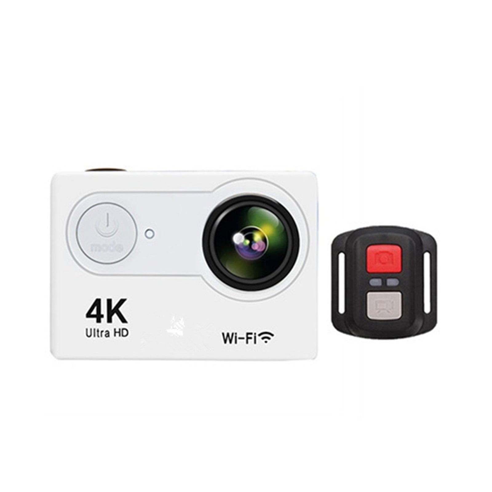 Ultra HD Underwater Camera, H9R 4K Remote Control Sports Video Recording Camcorder DVR DV Waterproof Pro Mini Helmet Camera Accessories Kit ,Lightweight