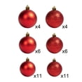 thumbnail image 1 of Fiudx Adornos Navideños, Decorativos Galvanizados Brillantes, Juego Versátil y Glamuroso Navideño, Hermosa Caja de Regalo, Guirnalda de Árbol Fácil de Colgar, Decoración para El Hogar y La Oficina, I, 1 of 6