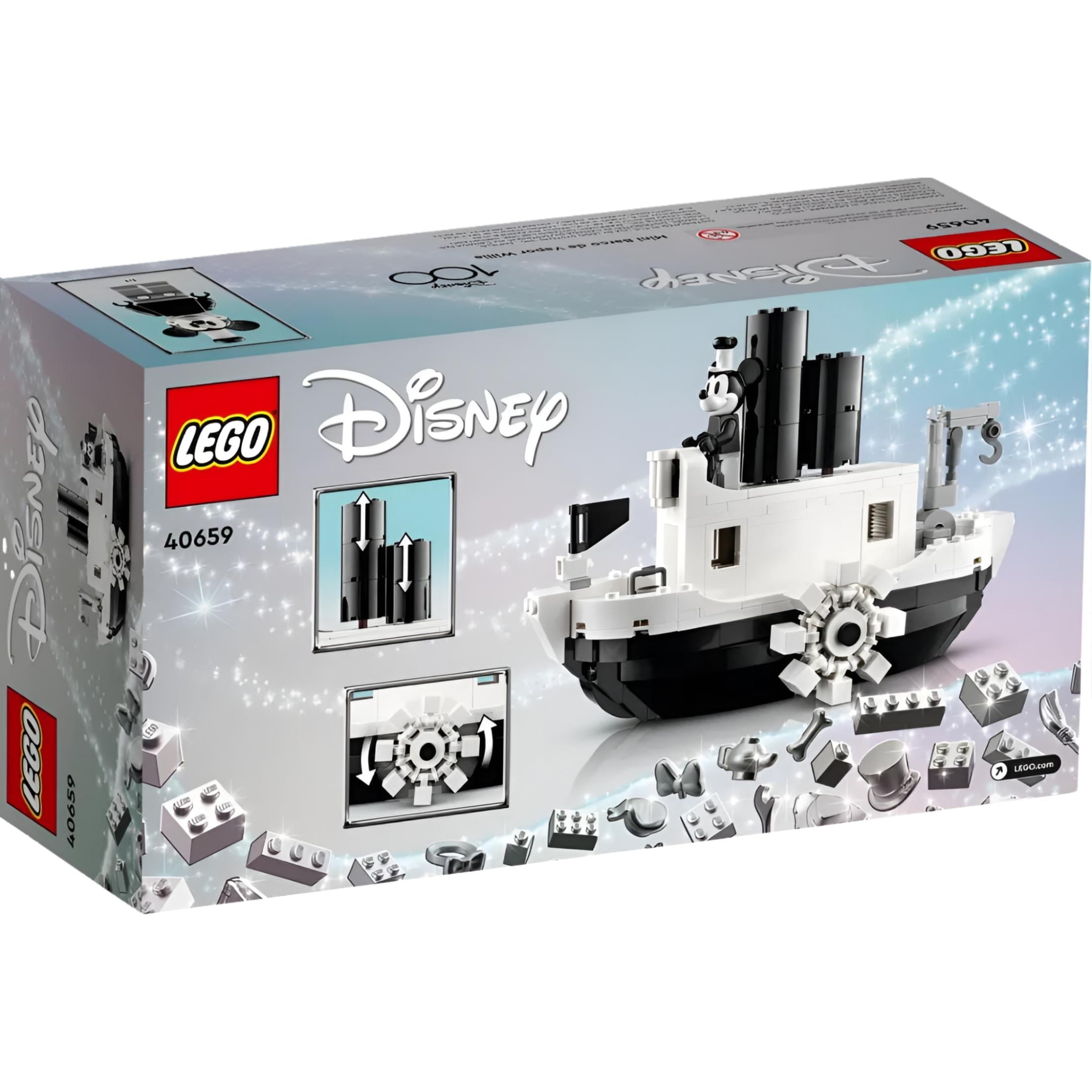 LEGO Mini Steamboat Willie Exclusive 424 Piece Building Set 40659