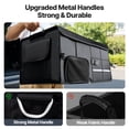 thumbnail image 5 of WLRETMCI Trunk Organizer for Car and SUV Collapsible Car Organizers and Storage with Lid Truck Accessories Interior Grocery Holder, 72L, 5 of 9