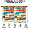 thumbnail image 2 of Blackout Kids Curtains,Colorful and Grey Abstract Art Artwork Childrens Insulated Curtains Set Of 2,Bedroom Essentials,Toddler Room Decor 42x54in(106x137cm), 2 of 4