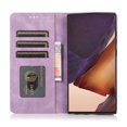 thumbnail image 2 of Allytech Magnetic Case for Samsung Galaxy S23 Ultra, [3 Card Slots] [1 Cash Slots] Slim PU Leather Shockproof Camera Lens Protection Kickstand Magnetic Closure Luxury Case for Women Men - Purple, 2 of 7