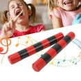 thumbnail image 1 of Wooden Rhythm Sticks With Iron Beads, Musical Sand Stick Shaker For Early Education, 1 of 8