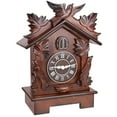 thumbnail image 3 of Kendal Large Tabletop Handcrafted Wood Cuckoo Clock House Home Decor with Singing Bird & Black Forest Bird Decoration MX23-2, 3 of 9