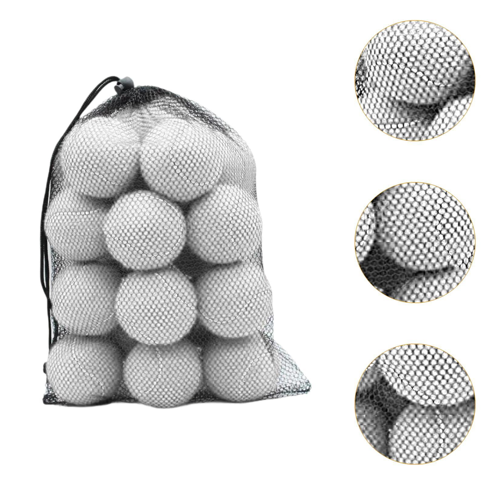 YANCAT 20 Pieces Tennis Balls 2.52" Dia for Activities Tennis Enthusiasts Beginners White