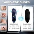 thumbnail image 2 of OrthoComfoot Men's Wide Orthopedic Trail Running Shoes, Arch Support Athletic Sneakers for Walking, Work and Outdoor Use, 2 of 6