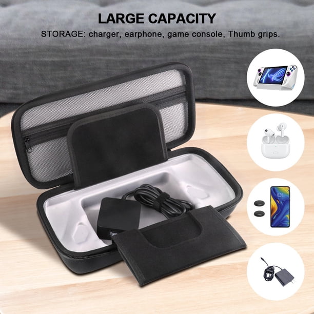 Bolsa de consola de juegos portátil Bolsas de transporte de viaje EVA Soporte interno para ASUS Rog Ally