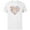 White, variant on Star Wars The Mandalorian Grogu Heart Valentine’s Day - Short Sleeve Cotton T-Shirt for Adults - Customized-Charcoal