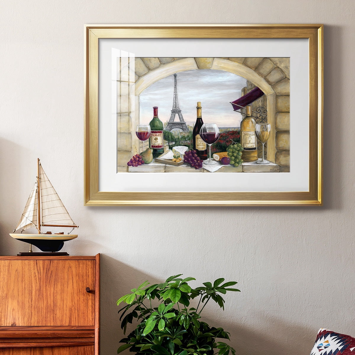 Paris Delight Premium Framed Print - Ready to Hang
