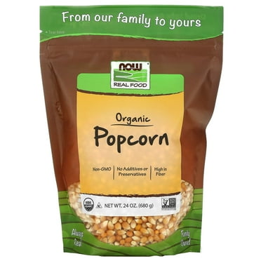 NOW Foods Organic Popcorn 24 oz Pkg