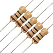 Unique Bargains 100 x Resistors 10 ohm OHMS 1/4W 250V 5% Carbon Film