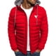 thumbnail image 4 of Chaqueta con capucha acolchada de algodón con estampado de Dwayne Johnson Brahma Bull Tattoo para hombre, cómoda e informal, a la moda, 2024, 4 of 5