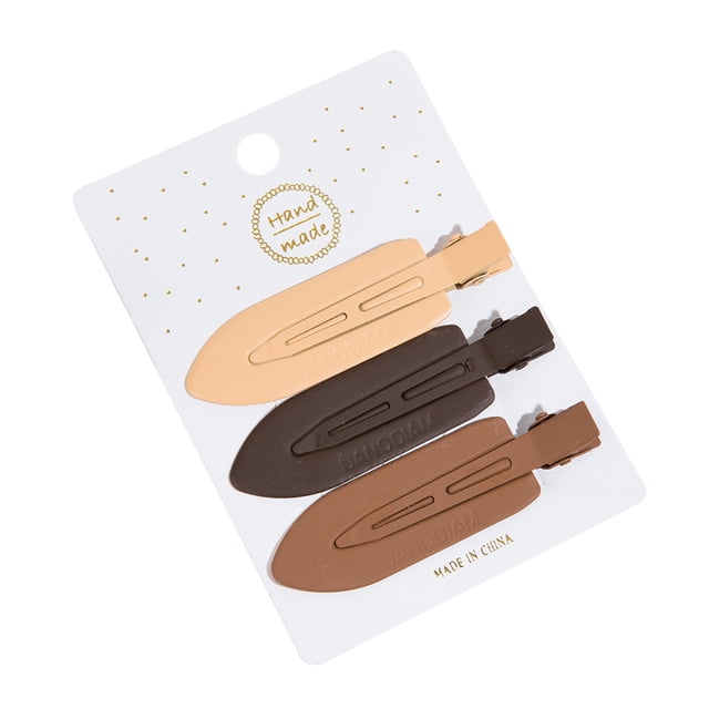 Pinza para el Pelo WDOplteas 3 Uds Accesorios Profesionales Sin Curva