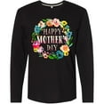thumbnail image 3 of Inktastic Happy Mother's Day- flowers Long Sleeve T-Shirt, 3 of 5