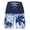 Blue, variant on Men's Summer Holiday Vacation Surfing Five-Point Pants Men's Shorts Loose and Quick-Drying Beach Trunks