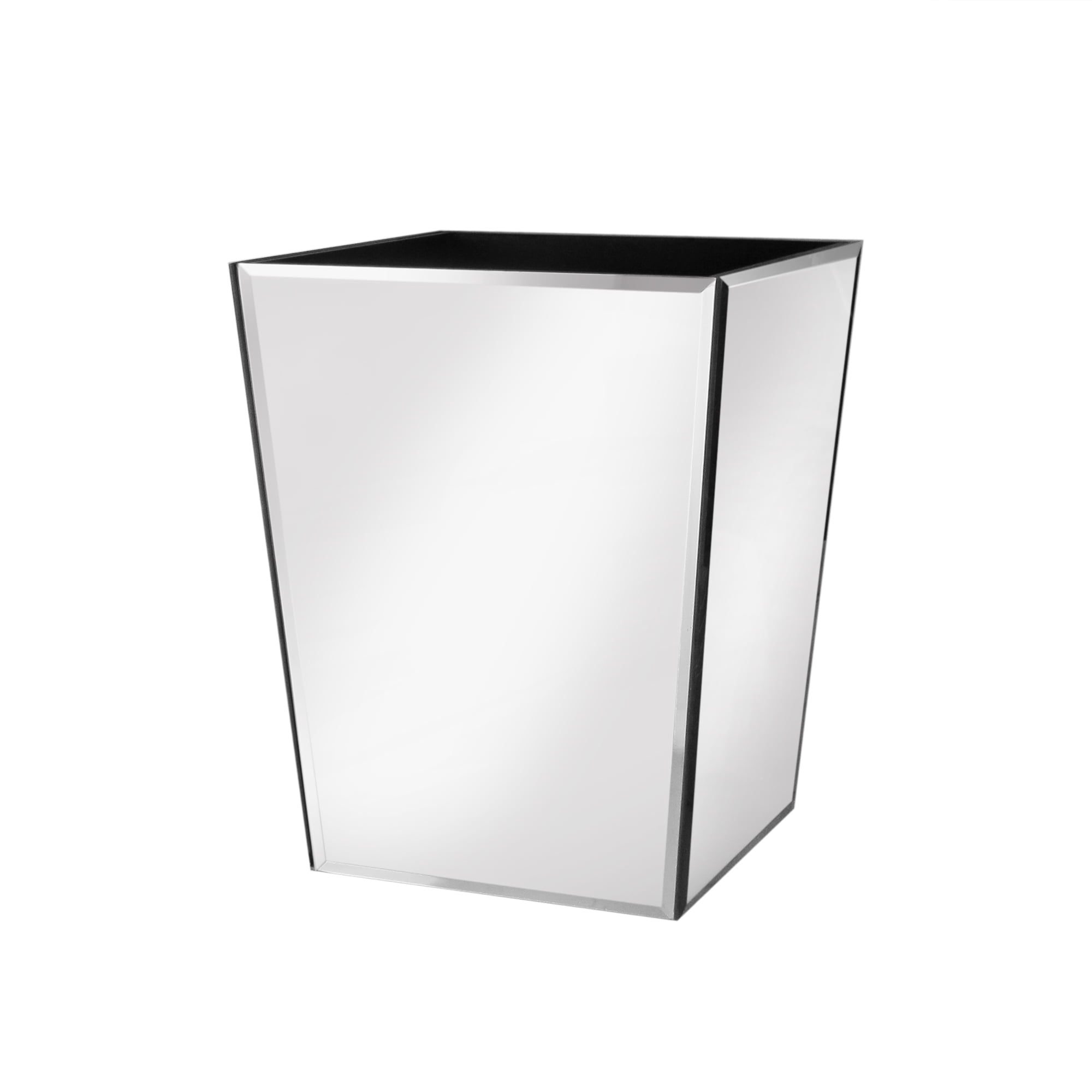 American Atelier Mirrored Wastebasket