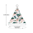 thumbnail image 3 of Cauagu Hawaii Palms Pattern Christmas Hat for Kids,Xmas Holiday Hat Santa Hat for Boys & Girls Festive Headwear Accessories for Christmas/New Year/Holiday, 3 of 6