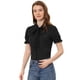 thumbnail image 1 of Blusa De Mujer Con Botones En Algodón Y Cuello Anudado Bordado Negro S, 1 of 5