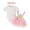 Red, variant on REDARER Girls Outfits Summer Short Sleeve Romper with Strawberry Floral Cake Skirt Set,3-6 Months