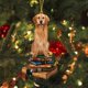 thumbnail image 5 of Colgante con Forma de Árbol de Navidad, Adorno Navideño con Forma de Perro, Trineo Colgante, Libros Navideños, Adornos Acrílicos, Regalos para Amantes de Los Libros, Adornos Navideños., 5 of 5