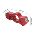 thumbnail image 2 of Portable Heavy Duty Motorcycle Lock for Handlebars Made of Alloy Durable and Adjustable Fits, 2 of 8