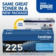 thumbnail image 3 of Brother Genuine High Yield Toner Cartridge, TN225C, Replacement Cyan Toner, Page Yield Up To 2,200 Pages, 3 of 12