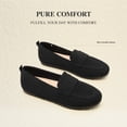 thumbnail image 5 of DREAM PAIRS Women's Knit Loafers Comfortable Arch Support Walking Shoes Lightweight Breathable Casual Slip-on Flats, 5 of 9