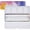 Colorful, variant on Empty Watercolor Paint Palette Travel Watercolor Palette Metal Paint Box with Folding Palette Colorful Watercolor Tray Palette with 26 Empty Half Pans for Travel Watercolor Palette DIY