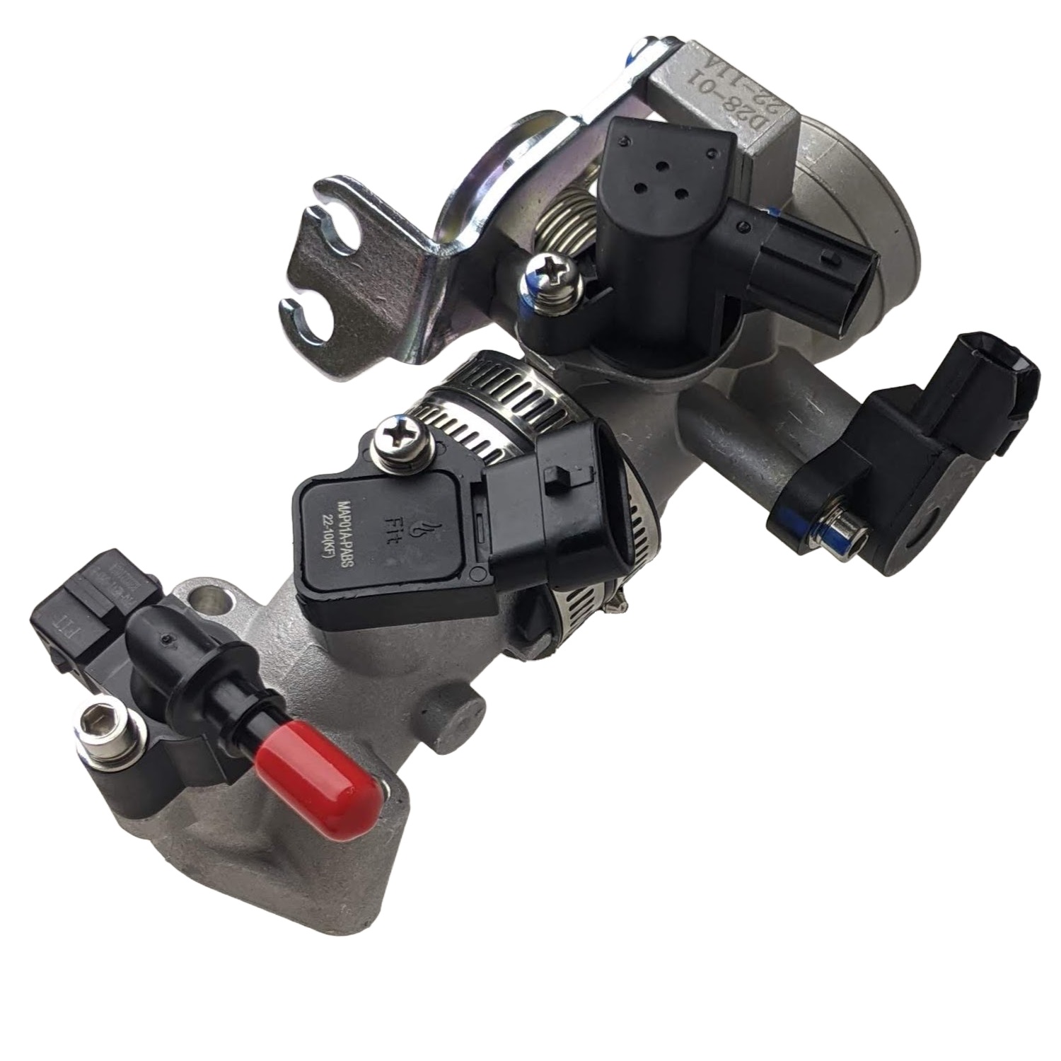 Complete Fuel Injection Throttle Body Manifold For EFI GY6 168cc 170cc 200cc Jonway GTX 250 EFI 200 Scooter Moped Engines
