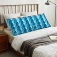 thumbnail image 6 of Naloa Pearlescent Scales Super Soft 20x60 Body Pillow Case,Long Side Hidden Zipper（PILLOWS ARE NOT INCLUDED）, 6 of 6