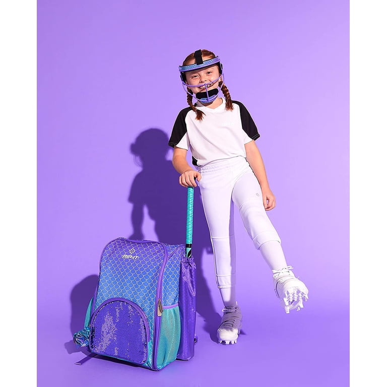 Sac à Dos Rip-It Pack It Up Pour Softball/baseball - Violet, Grande Capacité, Nombreuses Poches, Neuf Sans étiquette