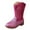 A-Pink, variant on Gvdentm Cow Girl Boots Girls Cowgirl Boots Unisex-Child Mid Calf Glitter Toddler Cowboy Boot Little Big Kids Western Riding Shoes(Brown,13)