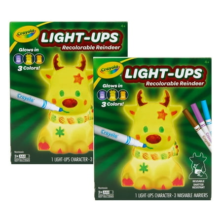 Crayola Light Ups, Reindeer, Pack of 2