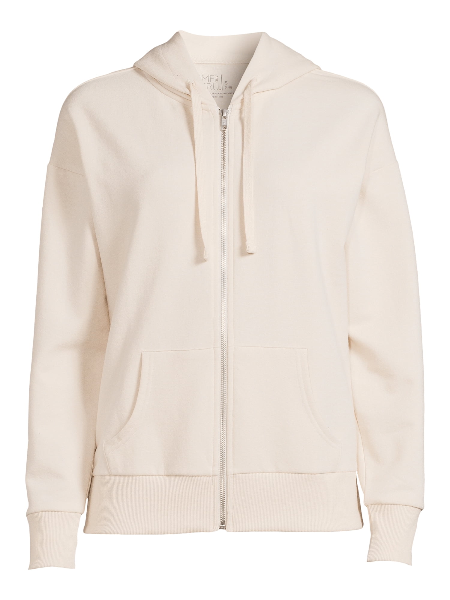 Time and Tru Women's Zip Up Hoodie