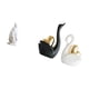 thumbnail image 5 of Escultura de pingüino, estatua de cisne, figura de cerámica, escultura de animales, adorno de resina, líneas suaves, ideal para regalar, decoración de, 5 of 8
